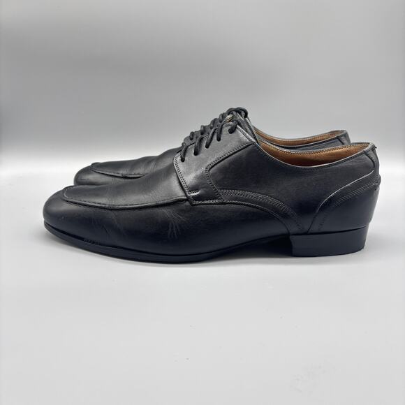 Harrys of London Shoes Mens 8 Black Leather Dress Oxford Toscana Sole Classic main image 4